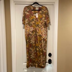 Anthropologie floral dress